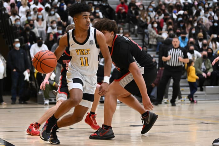 Roosevelt North Medford boys basketball Leon Neuschwander 45